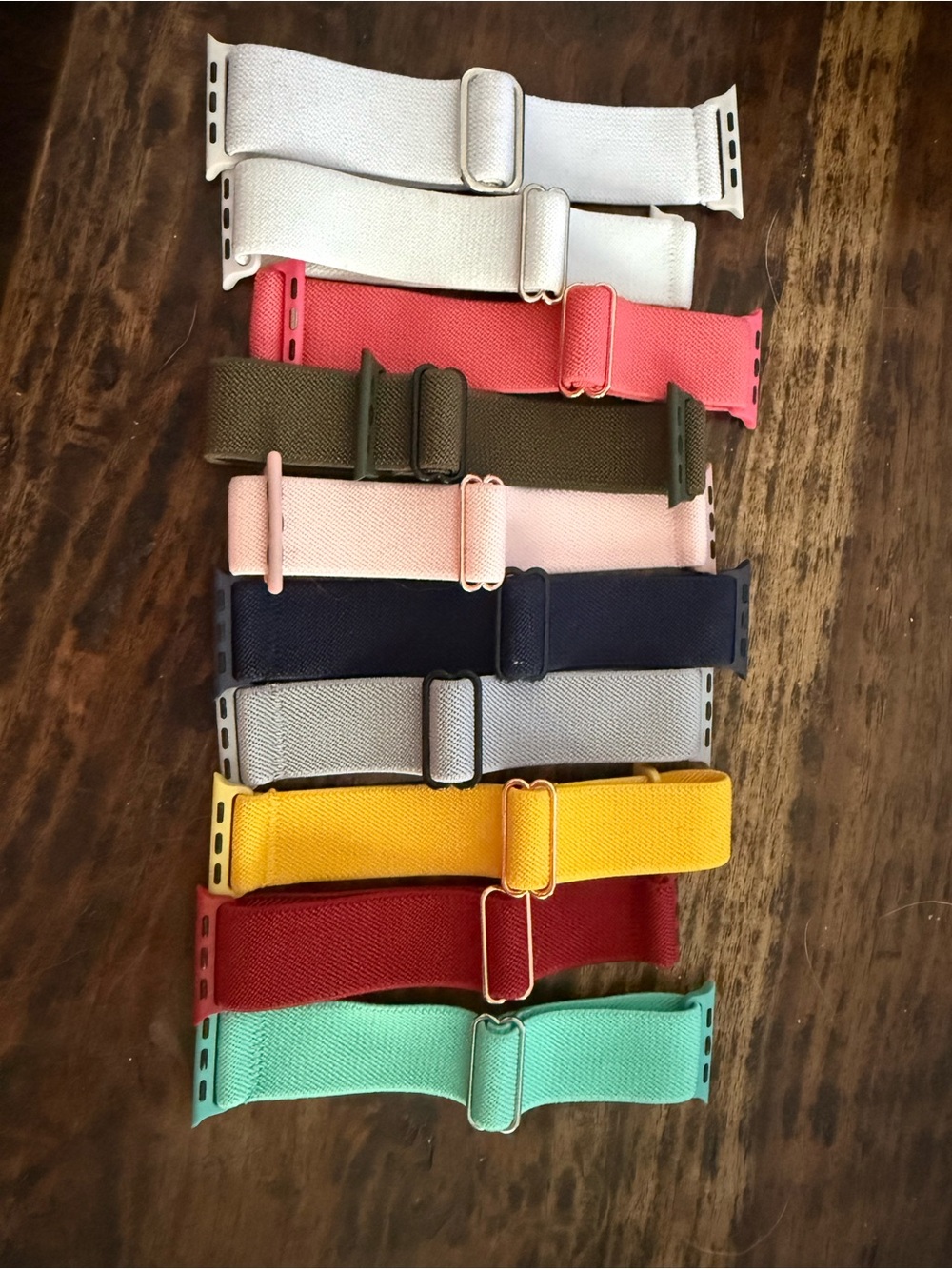 Kids Adjustable Elastic Watch Bands - Multicolor Pack